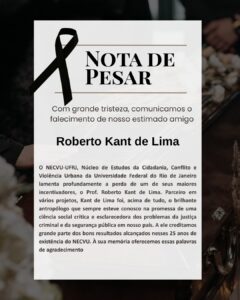 nota de pesar kant de lima