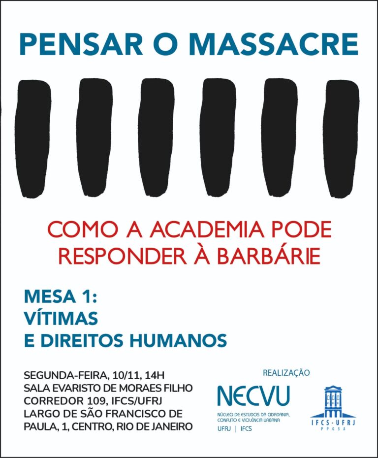 Debate: pensar o massacre