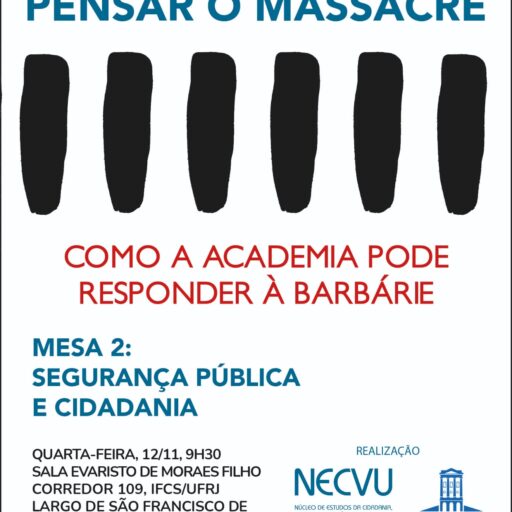 Debate: pensar o massacre / mesa 2